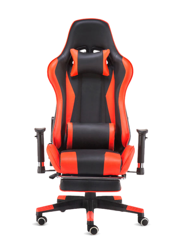 Justerbar drejelig gaming hvilestol Premium RGB gamer stol 