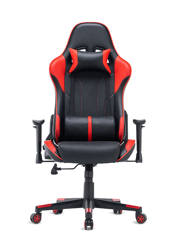 Racing Gaming Computer PC Stol Sort Ergonomisk Drejestol Kontor 