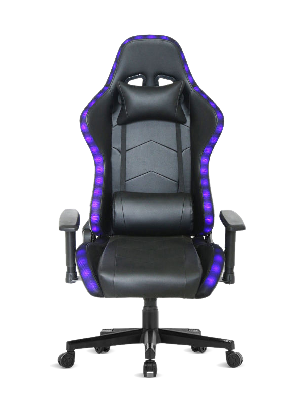 China Hot Sale PC Office Racing Chair Liggende E-Sports Gaming Chair Med Led-lys 