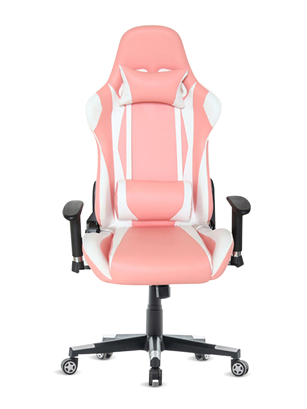 Høj Ryg Pink Gaming Stol Ergonomiske Gaming Stole 180 grader med fodstøtte  Høj Ryg Pink Gaming Stol Ergonomiske Gaming Stole 180 grader med fodstøtte