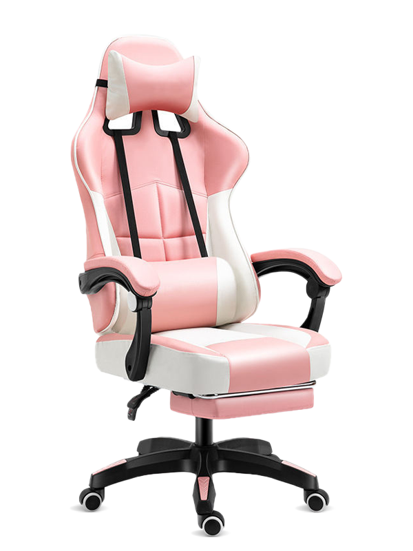 Billig Tilbagelænet Høj Ryg Fodstøtter Pude Sæde Computer PC Spil Racing Gaming Stol til Gamer  Billig Tilbagelænet Høj Ryg Fodstøtter Pude Sæde Computer PC Spil Racing Gaming Stol til Gamer