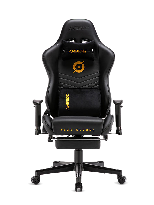 Hot sælgende sort læder gaming stol hvilestolelift HS-9025  Hot sælgende sort læder gaming stol hvilestolelift HS-9025